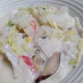 cyobindish's cooksnap of when they made 白菜と帆立の中華風クリーム煮.