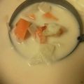 みちこちゅぽま's cooksnap of when they made はなびし草のカラフル野菜の生クリームのスープ.