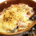 MAMAJA's cooksnap of when they made 茄子とトマトのチーズ焼き★.