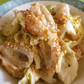 memi0312's cooksnap of when they made 簡単☆キャベツとちくわの梅マヨ炒め.