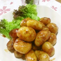 さくらりくるみママ's cooksnap of when they made 新じゃがを甘辛に煮絡めたの♪.