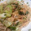kyou37's cooksnap of when they made 小松菜とじゃこの和風パスタ.