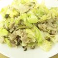 asa3na's cooksnap of when they made キャベツえのき豚肉塩麹さっぱり炒め.