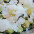 ゆうりママ's cooksnap of when they made 旬の味！塩こんぶｄｅ味わい豆ごはん.