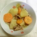 XそらX's cooksnap of when they made 豚こま肉で♪肉じゃが～バターでコク旨✿.