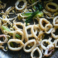 ママフィオ's cooksnap of when they made もやしとイカのスタミナごま炒め☆.
