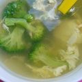 ママフィオ's cooksnap of when they made ブロッコリーのかき玉スープ.