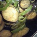 harurice's cooksnap of when they made なす&ﾋﾟｰﾏﾝの味噌炒め.
