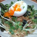 likepansy's cooksnap of when they made ♪納豆スパゲティ☆柚子胡椒風味で♪.