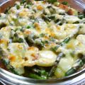 ひめポ's cooksnap of when they made アソパラとじゃがいものチーズ焼き.