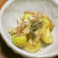 あいぱらりん's cooksnap of when they made 鶏肉とじゃがいものローズマリー炒め.