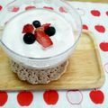 みやろこ's cooksnap of when they made ヨーグルト生クリームde絶品朝ご飯♡.