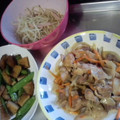 めぐめぐぱん's cooksnap of when they made さやえんどうとさつま揚げの小鉢！.