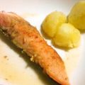 むーこた's cooksnap of when they made サーモンムニエル☆レモンバターソース.