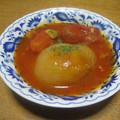 寺院66's cooksnap of when they made まるごと新タマネギのトマトスープ.