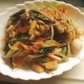 sunyata's cooksnap of when they made これで本格派皿うどん.