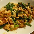 BiwacoJune's cooksnap of when they made 豆腐のキムチ炒め.