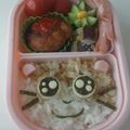 よcco's cooksnap of when they made とっとこハム太郎（キャラ弁）.