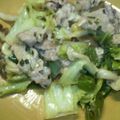 コウセイママ's cooksnap of when they made 黒酢でヘルシー★豚肉ナスキャベツの炒め.