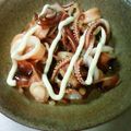 Ａ☆Ｓ's cooksnap of when they made やりいかのバターしょう油マヨのせ.