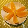m@n@'s cooksnap of when they made 食べやすいオレンジのむき方.