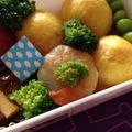 みろり6221's cooksnap of when they made お弁当に☆海老＆ブロのバター醤油ソテー.