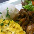 ☆ボムちゃん☆'s cooksnap of when they made カフェめし風？バルサミコチキンの親子丼！.