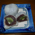 シナモンポット's cooksnap of when they made 簡単！（＊＾▽＾＊）いちご大福キウイ大福.