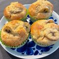 Faiza's cooksnap of when they made ピーナッツバターとバナナのマフィン.