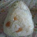 himeღ's cooksnap of when they made ごまうめおにぎり.