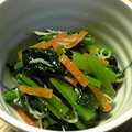 BINGO883's cooksnap of when they made だし香る♪小松菜のおひたし＊柚子胡椒風味.