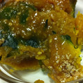 lucida's cooksnap of when they made かぼちゃのごま味噌和え。.