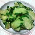 みょんこ's cooksnap of when they made ✿きゅうりのカレーポン酢漬け✿.