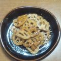 ゆりゆうちゃん's cooksnap of when they made 蓮根のきんぴら.