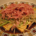 Hiro74's cooksnap of when they made 豆腐の中華風漬け焼き.