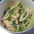 masaka41's cooksnap of when they made ★ちくわと水菜のサラダ★.