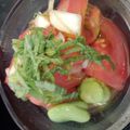 RINAmatin's cooksnap of when they made トマトのひんやりマリネ風サラダ.