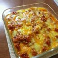 youkey。's cooksnap of when they made 餃子の皮でラザニア！.