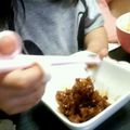 m,hana＊'s cooksnap of when they made 帆立の耳の甘辛煮☆.