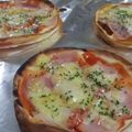 sskoharu's cooksnap of when they made 残り物！餃子の皮ピザ.