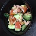 aka末っ子's cooksnap of when they made 簡単☆胡瓜とトマトのツナサラダ.