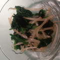 れんれん924's cooksnap of when they made ほうれん草ともやしの海苔和え.