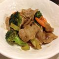 ponsyuke♪'s cooksnap of when they made 豚肉とブロッコリーのバルサミコ風味.