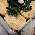 moruchama's cooksnap of when they made シチューの残りde卵焼き　お弁当のおかず.