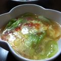 Lienさちよ's cooksnap of when they made ☆夏はトマ玉レタスであったかスープ.