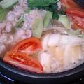 そらまめ号's cooksnap of when they made ザーサイで野菜鍋.
