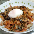 ヒトヨタケ's cooksnap of when they made 簡単1品♪舞茸と茄子のキムチ炒め.