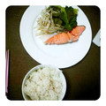 salymama's cooksnap of when they made ルクエで簡単♪蒸し鮭☆たっぷりもやしで.