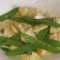 yncomw's cooksnap of when they made 筍と絹さやの塩麹炒め♪シンプル味！.
