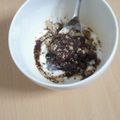 まゆぽ＠'s cooksnap of when they made ✿黒蜜☆あずき☆ヨーグルト✿.